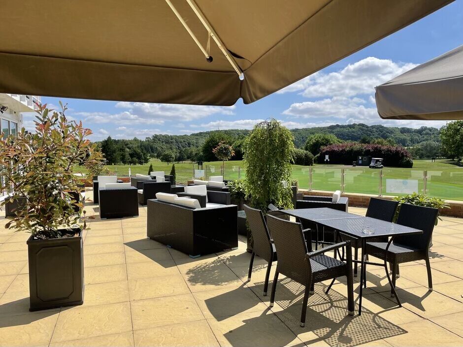 La Vista Bar and Restaurant patio seating